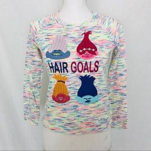 Trolls Hair Goals Long Sleeve Top